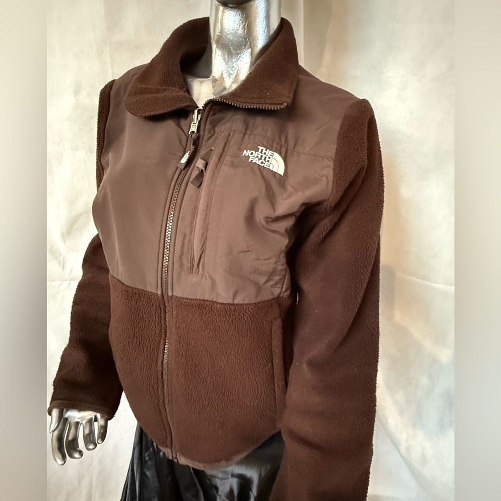 The North Face Denali Fleece Jacket Brown Zip-Up Women’s Size M